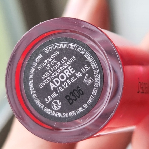 NIB BARE MINERALS NOURISHING LIP OIL ADORE - Picture 16 of 16